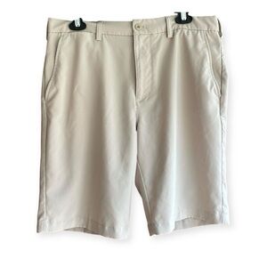 Men's Perry Ellis Links Edition Performance Golf Shorts Flat Front Size 34